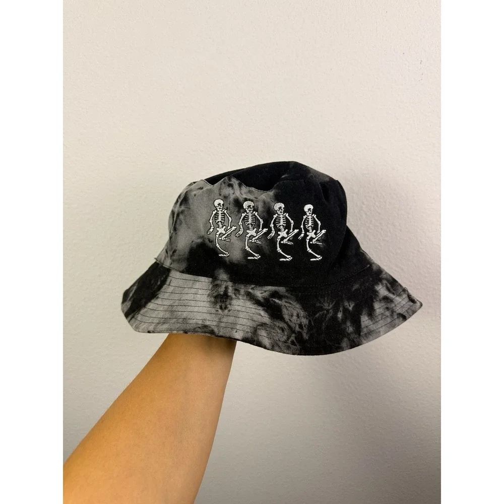 Disney Mickey Mouse Silly Symphony Skeleton Dance Bucket Hat One Size